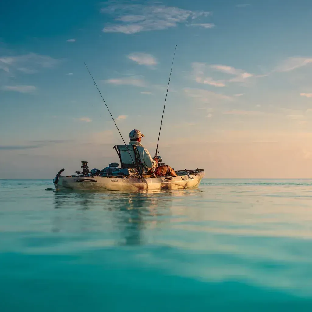 Kayak fishing adventure